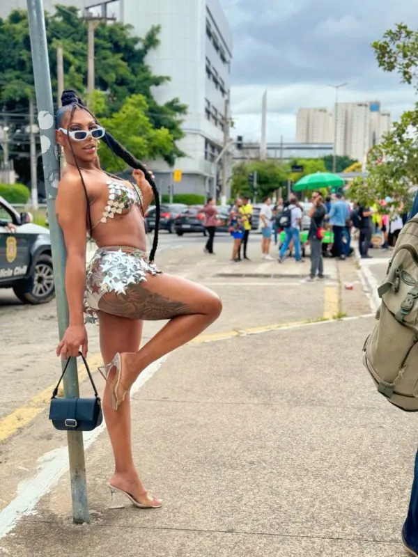 Acompanhante Trans Adria Knowles em São Paulo - Foto 35 - Transex Brasil