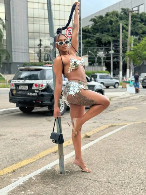 Acompanhante Trans Adria Knowles em São Paulo - Foto 38 - Transex Brasil