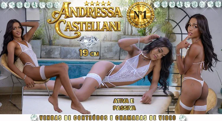 Acompanhante Trans Andressa Castellani em Brasília - Foto 59 - Transex Brasil