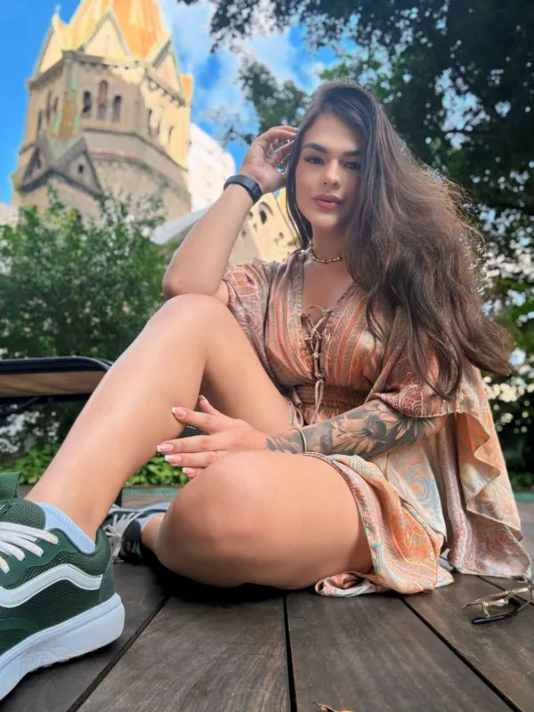 Acompanhante Trans Angellina em Goiânia - Foto 41 - Transex Brasil
