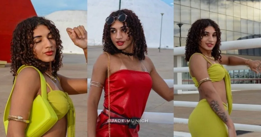 Acompanhante Trans Jade Munich em Goiânia - Foto 52 - Transex Brasil