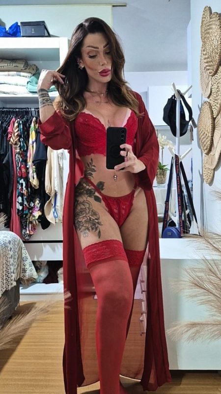 Acompanhante Trans Bruna Mrachna em Curitiba
