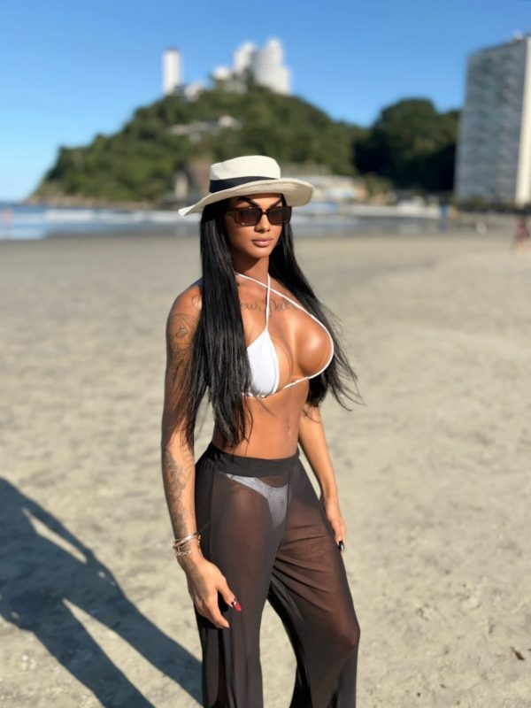 Acompanhante Trans Carla Sampaio em Santos - Foto 17 - Transex Brasil