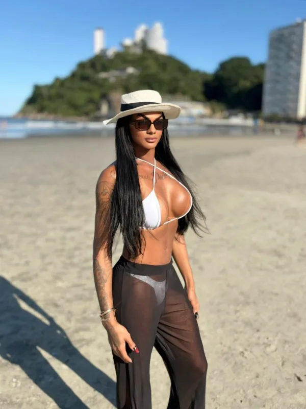 Acompanhante Trans Carla Sampaio em Guarujá - Foto 17 - Transex Brasil