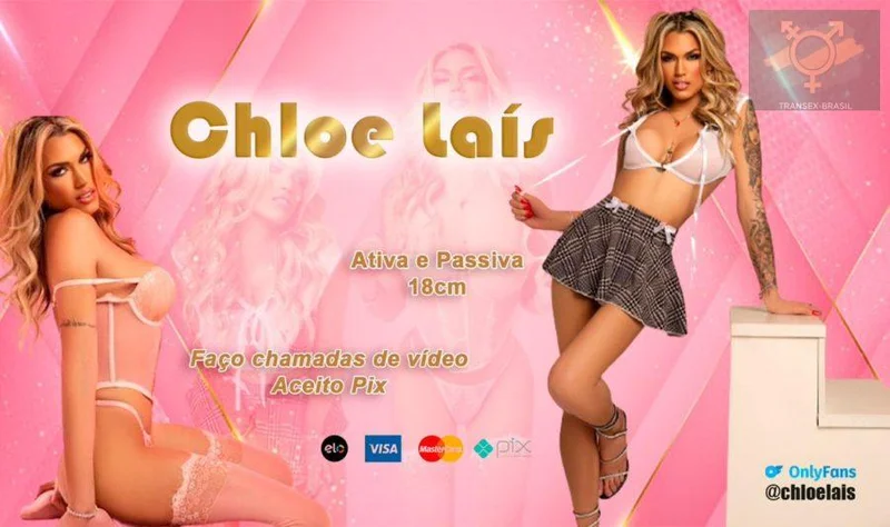 Transex acompanhante Rio de Janeiro,  Chloe Laís