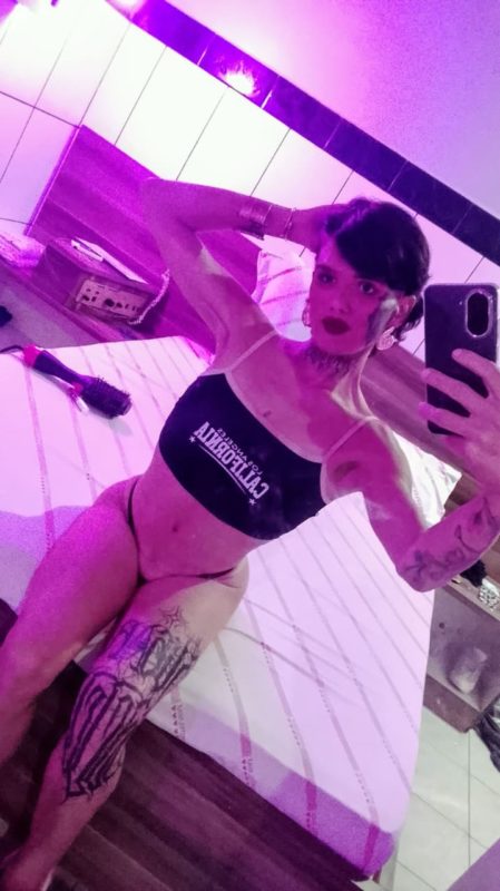 Acompanhante Trans Draka Tatuada em São Paulo