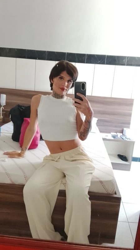 Acompanhante Trans Draka Tatuada em São Paulo