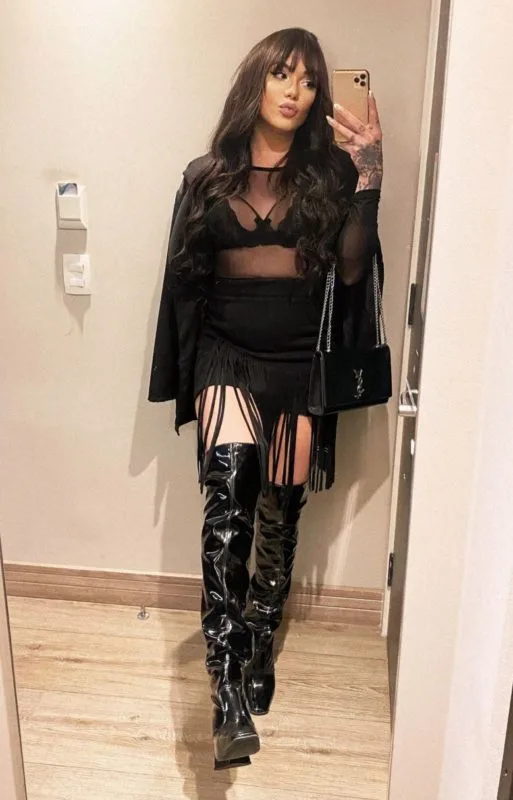 Acompanhante Trans Estrela Singular em Goiânia - Foto 70 - Transex Brasil