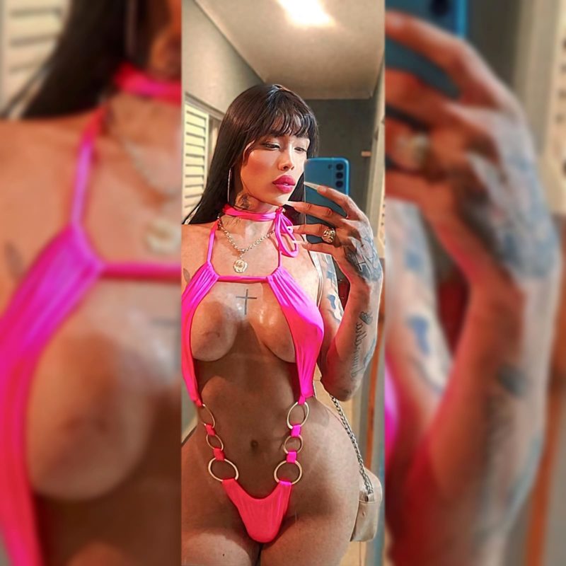 Acompanhante Trans Gracyane Grand em Lins - Foto 9 - Transex Brasil
