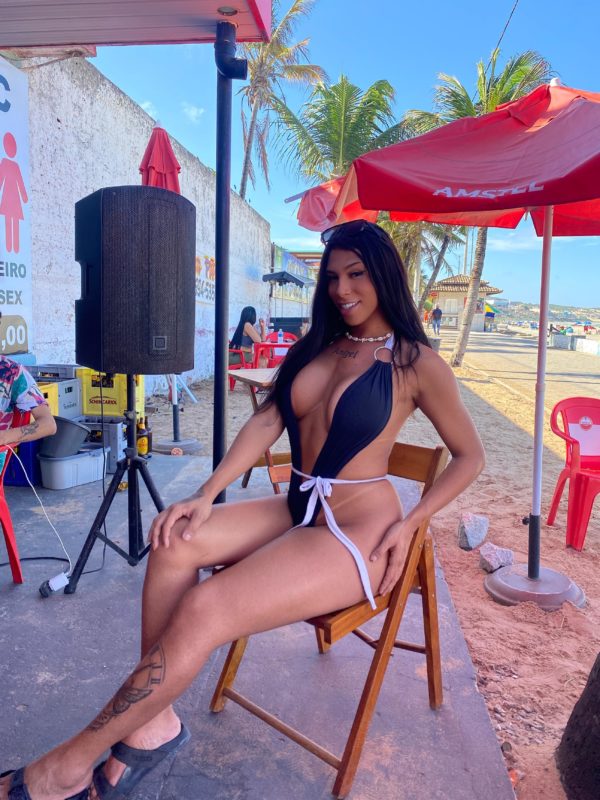 Acompanhante Trans Kiara 20cm em Chapecó - Foto 18 - Transex Brasil