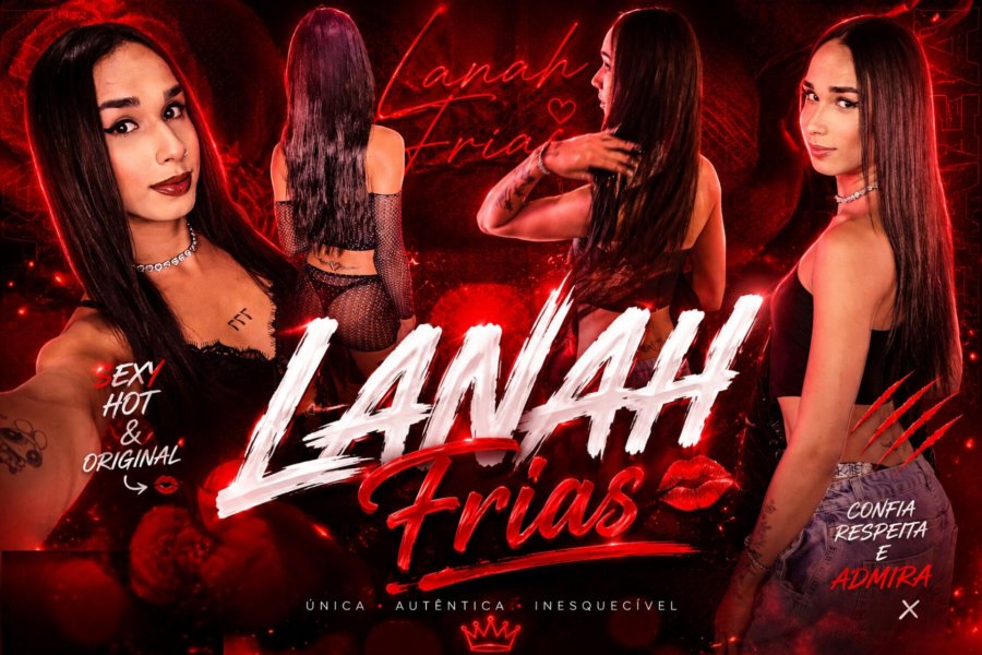 Acompanhante Trans Lanah Frias em São Paulo