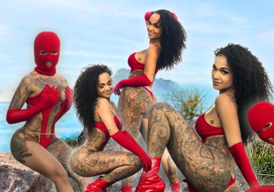 Acompanhante Trans Morena Tatuada em Uberlândia