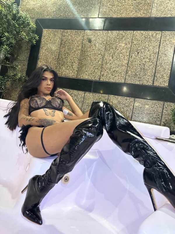 Acompanhante Trans Ninfetinha Dotada em Belo Horizonte - Foto 13 - Transex Brasil