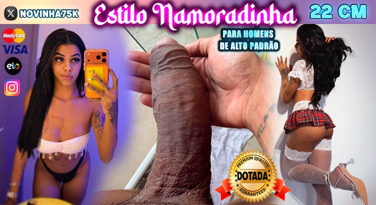 Acompanhante Trans Ninfetinha Dotada em Belo Horizonte - Foto 49 - Transex Brasil