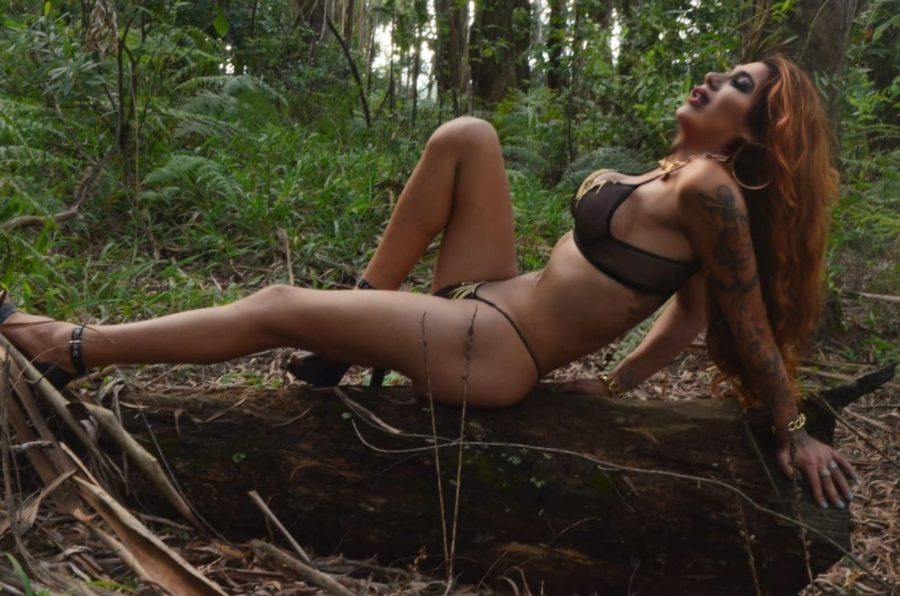 Acompanhante Trans Ruiva Dotada em Caxias do Sul