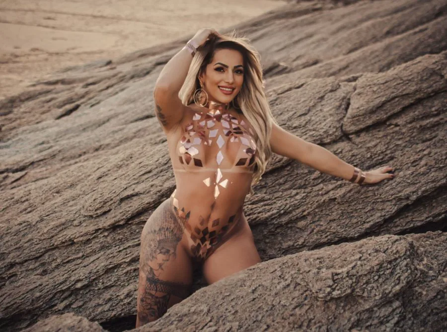 Acompanhante Trans Rythyellen Souza em Marataízes - Foto 46 - Transex Brasil