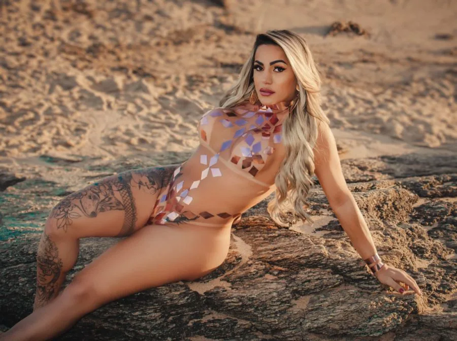 Acompanhante Trans Rythyellen Souza em Marataízes - Foto 47 - Transex Brasil