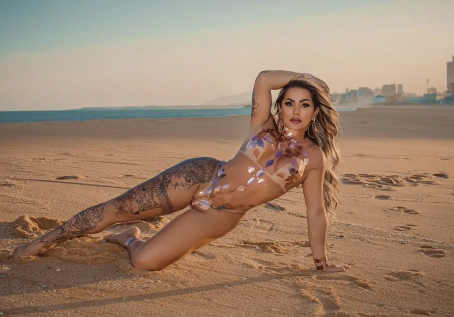 Acompanhante Trans Rythyellen Souza em Marataízes - Foto 56 - Transex Brasil