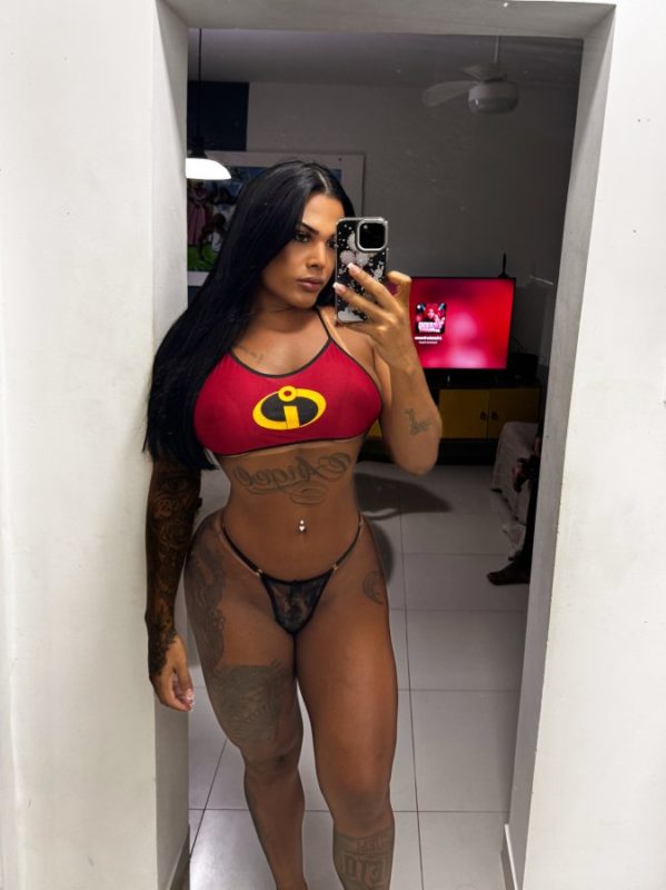 Acompanhante Trans Tainá Dantas em Salvador - Foto 17 - Transex Brasil