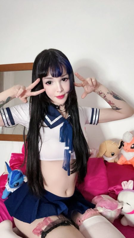 Acompanhante Trans Trans Gótica em São Paulo - Foto 50 - Transex Brasil