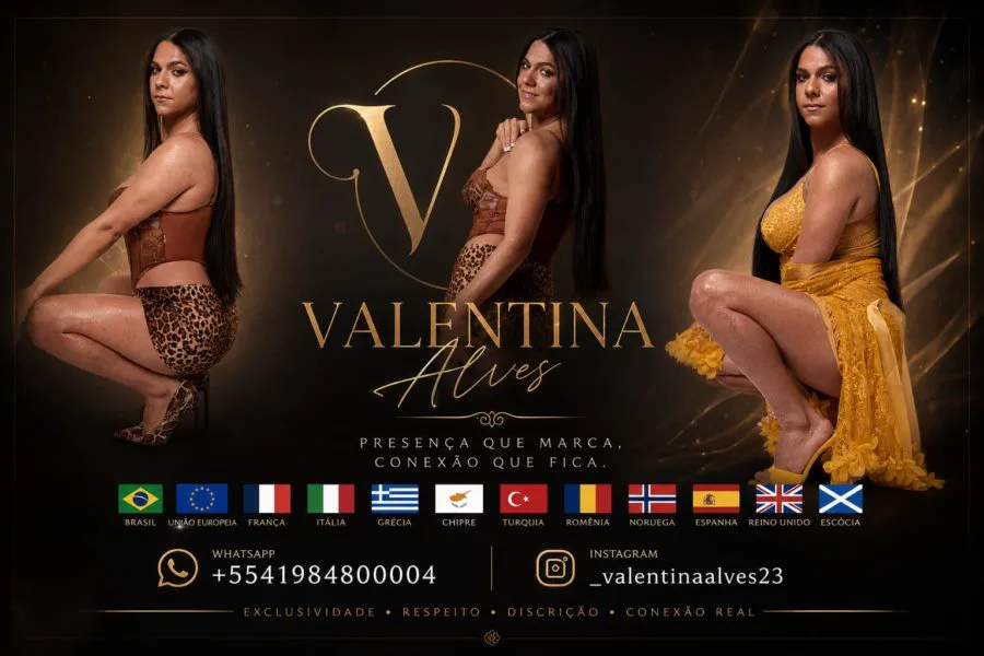 Acompanhante Trans Valentina Alves em Guarulhos