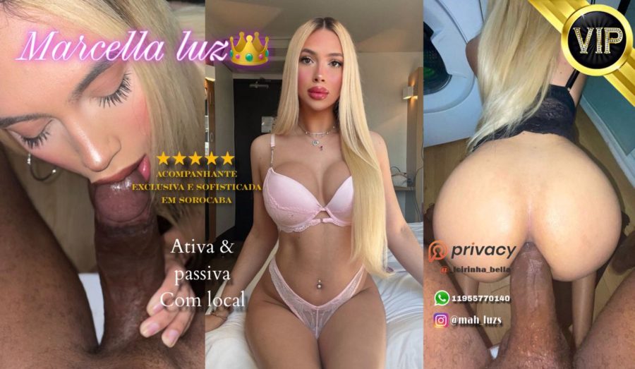 Acompanhante Trans Victoria Luz em São José do Rio Preto - Foto 57 - Transex Brasil